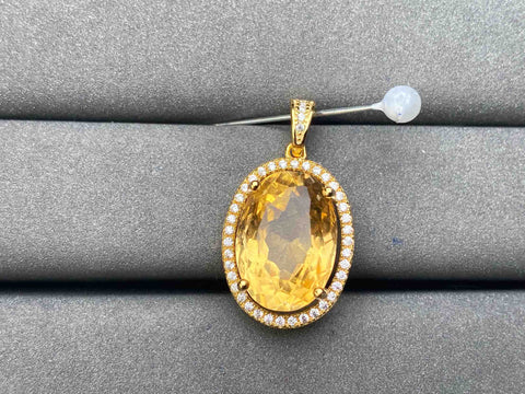 A5991 Citrine Pendant