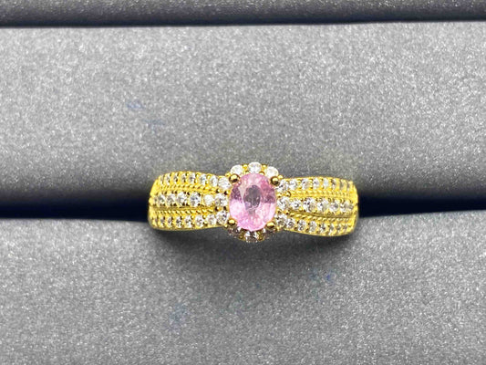 A603 Pink Sapphire Ring