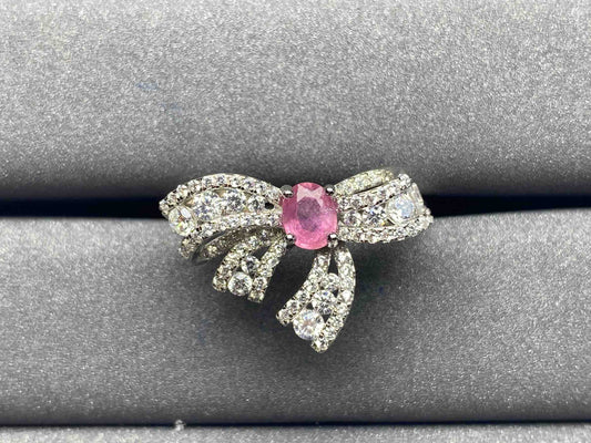 A611 Pink Sapphire Ring