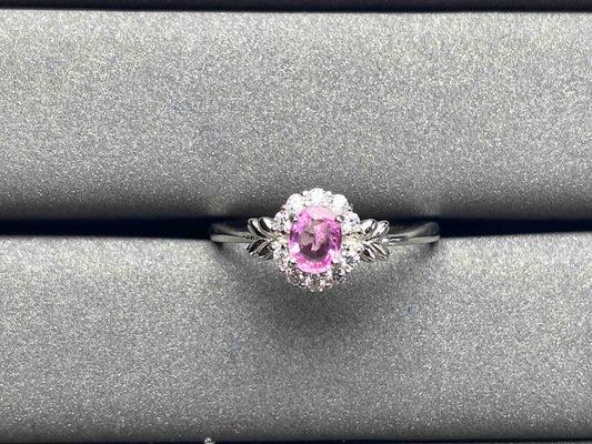 A613 Pink Sapphire Ring