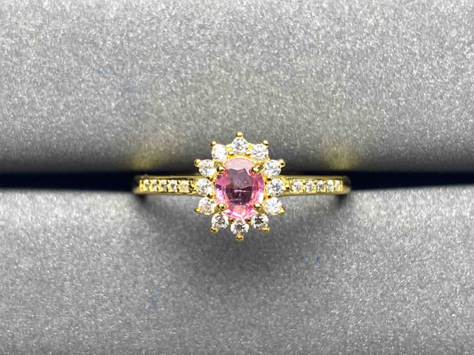 A615 Pink Sapphire Ring