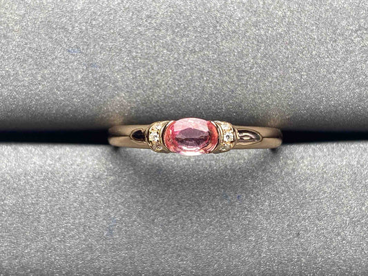 A616 Pink Sapphire Ring