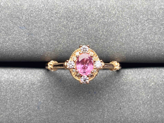 A617 Pink Sapphire Ring