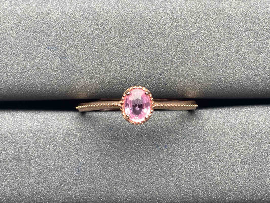 A619 Pink Sapphire Ring