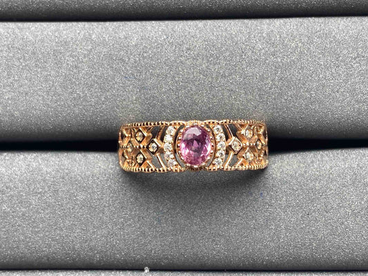 A621 Pink Sapphire Ring