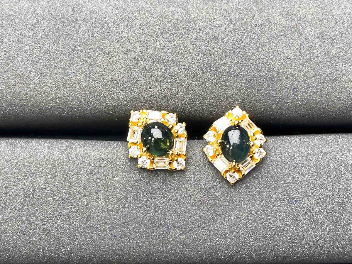 A6359 Sapphire Earrings