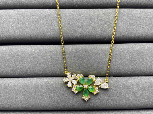 A7 Emerald Necklace