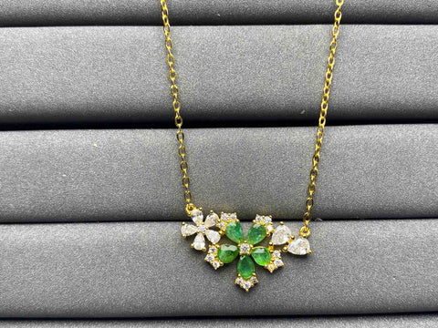 A7 Emerald Necklace