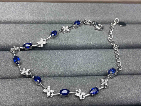 A869 Blue Sapphire Bracelet