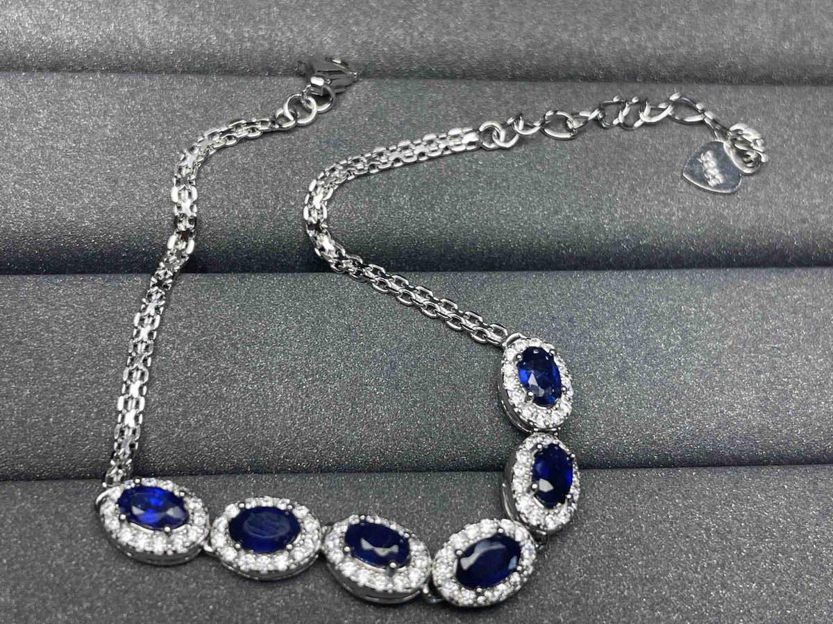 A871 Blue Sapphire Bracelet