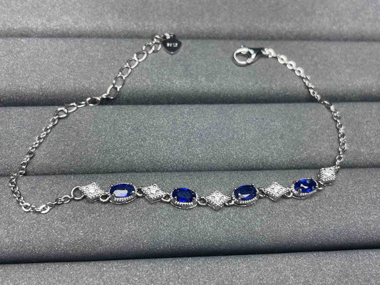 A873 Blue Sapphire Bracelet