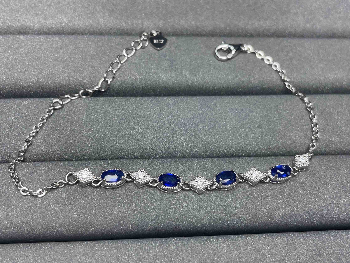 A873 Blue Sapphire Bracelet