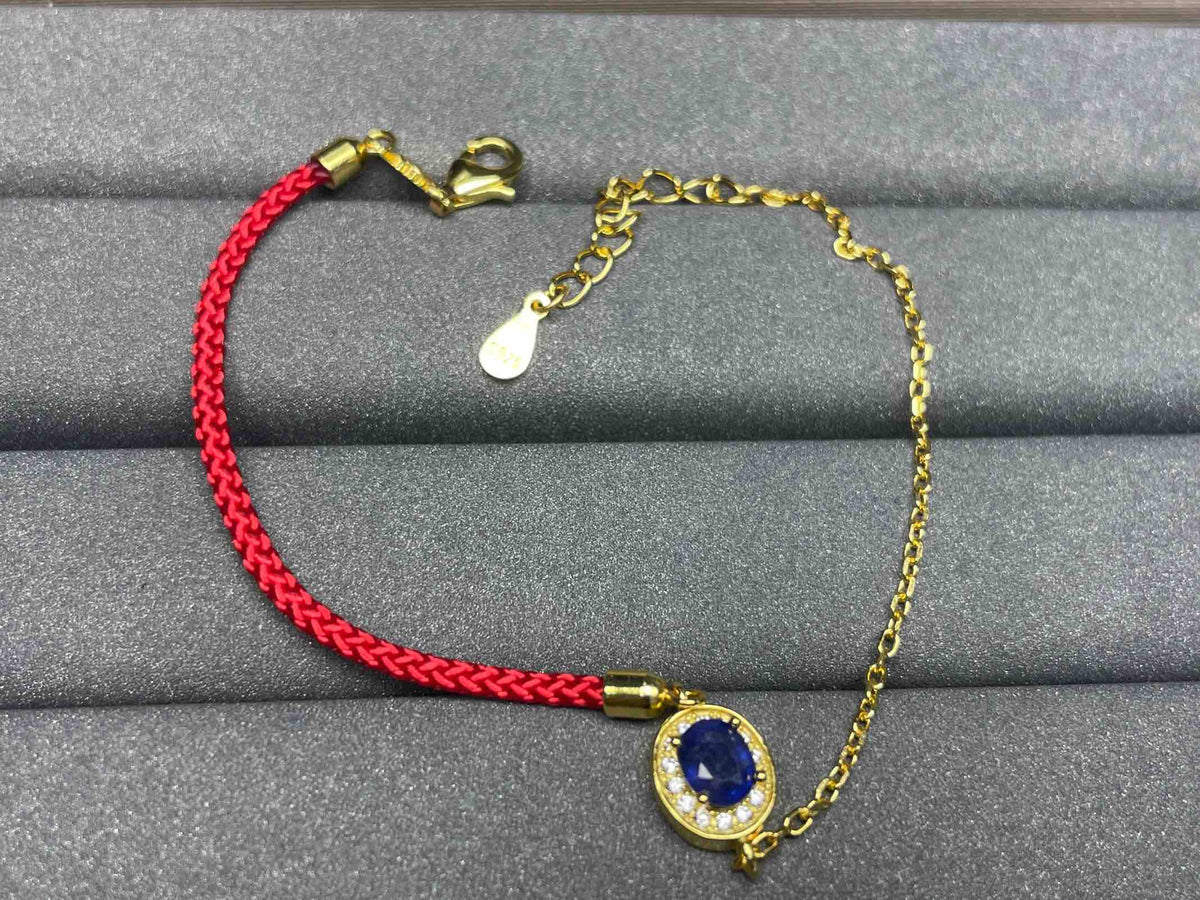 A877 Blue Sapphire Bracelet