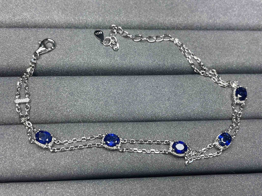 A878 Blue Sapphire Bracelet