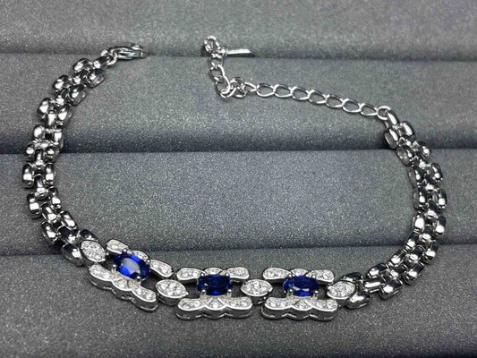 A881 Blue Sapphire Bracelet