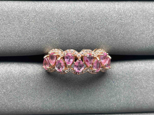 A890 Pink Sapphire Ring