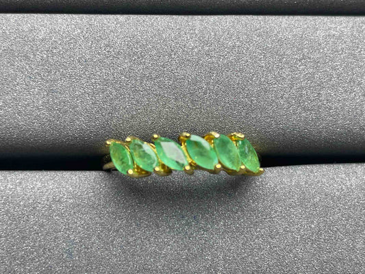A897 Emerald Ring