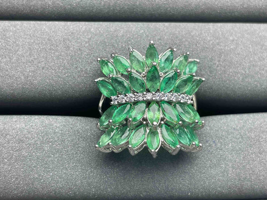 A901 Emerald Ring
