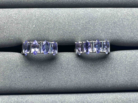 A910 Tanzanite Earrings