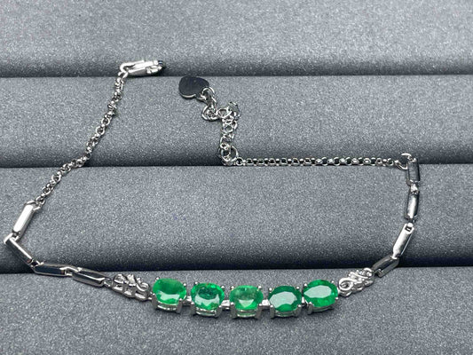 A927 Emerald Bracelet