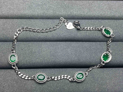 A928 Emerald Bracelet