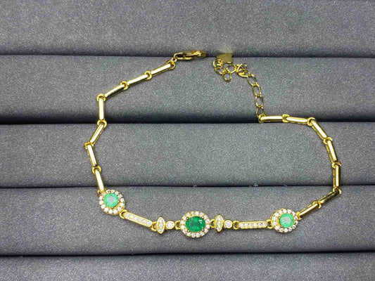 A95 Emerald Bracelet