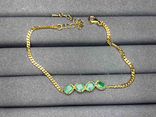 A96 Emerald Bracelet