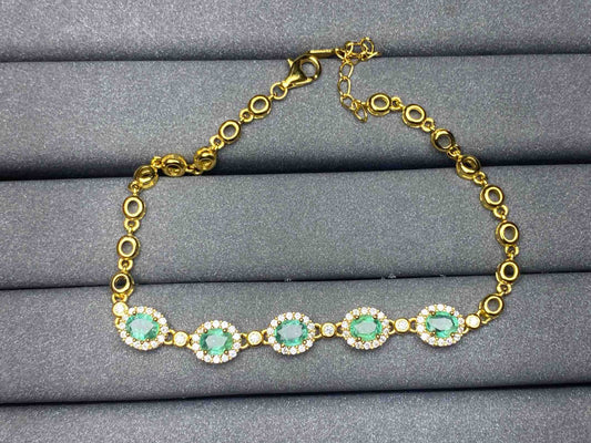 A98 Emerald Bracelet