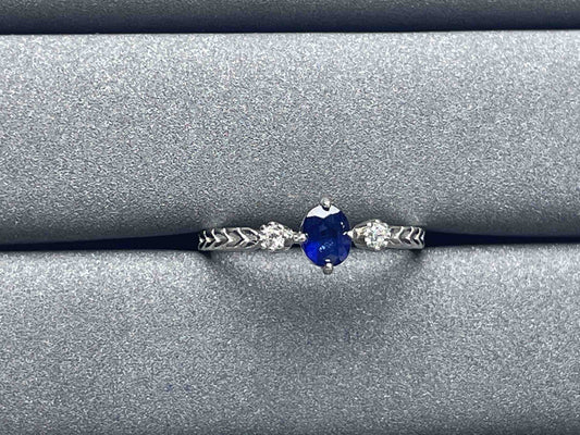 A986 Blue Sapphire Ring