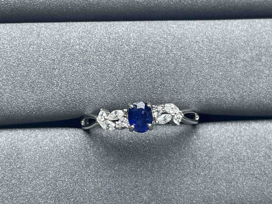 A995 Blue Sapphire Ring