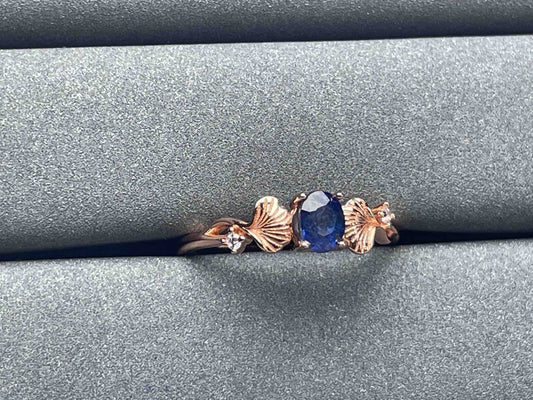 A997 Blue Sapphire Ring