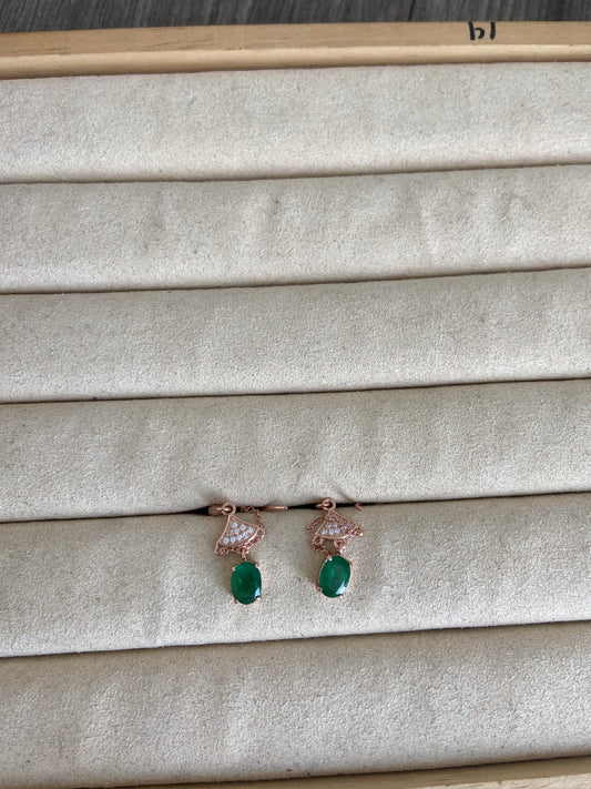 Emerald B106 Earrings