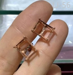 Emerald Cut 8*10mm - Settings