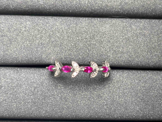 A663 Pink Sapphire Ring