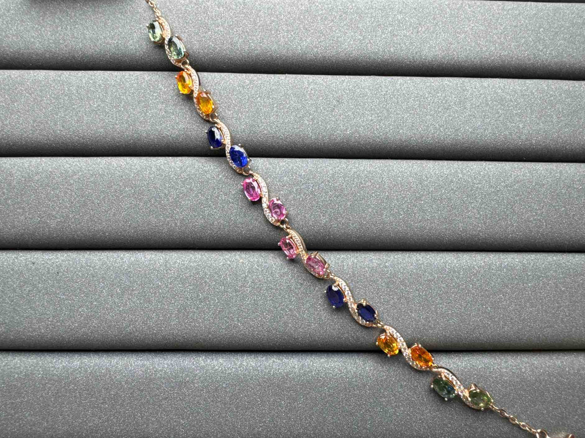 446 Sapphire Bracelet