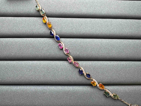 446 Sapphire Bracelet