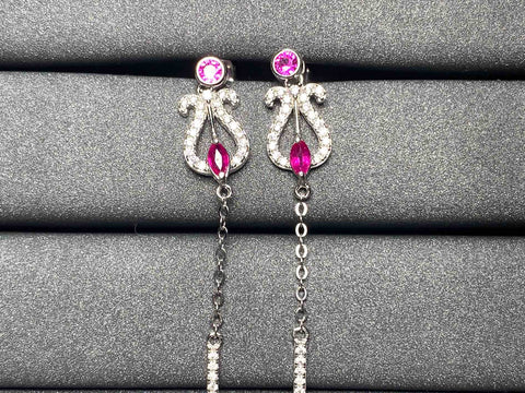 2463 Sapphire Earrings