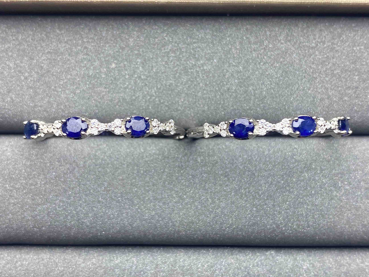 3332 Sapphire Earrings