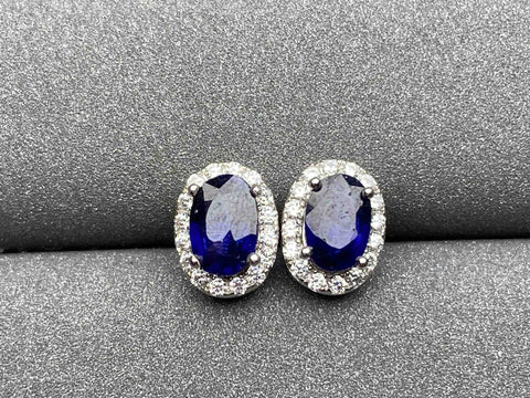 3664 Sapphire Earrings