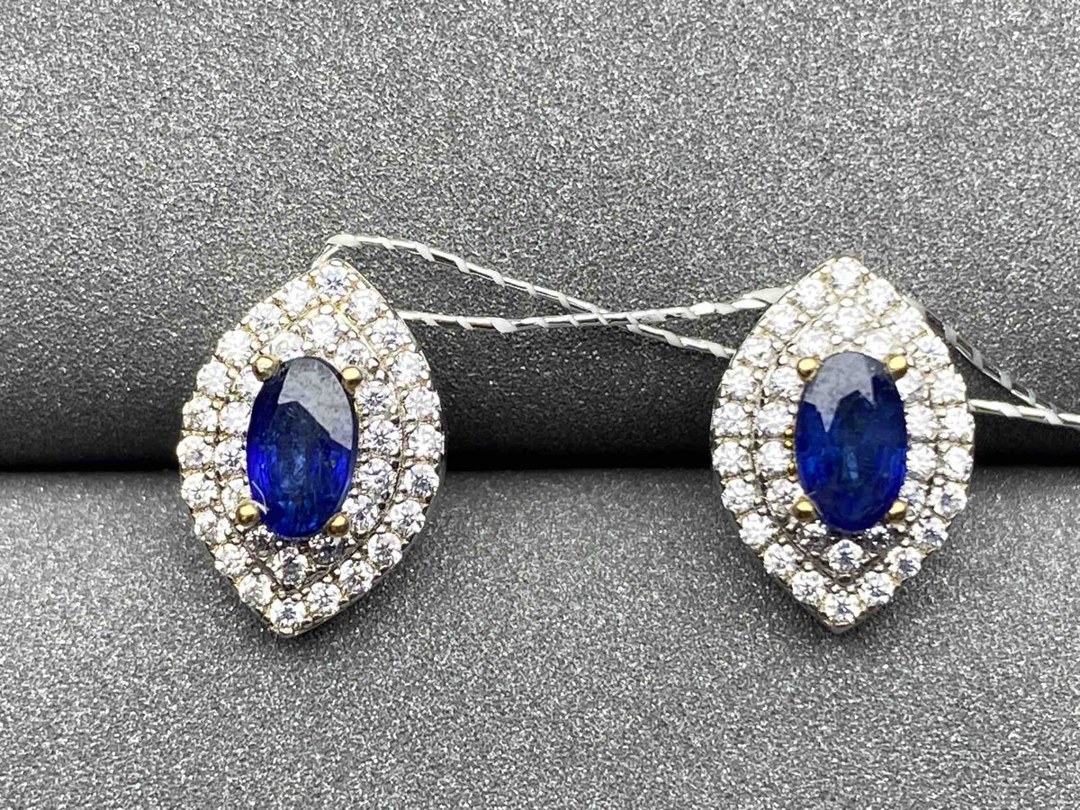 3683 Sapphire Earrings