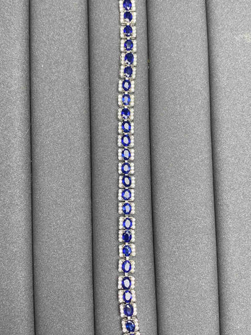 4387 Sapphire Bracelet