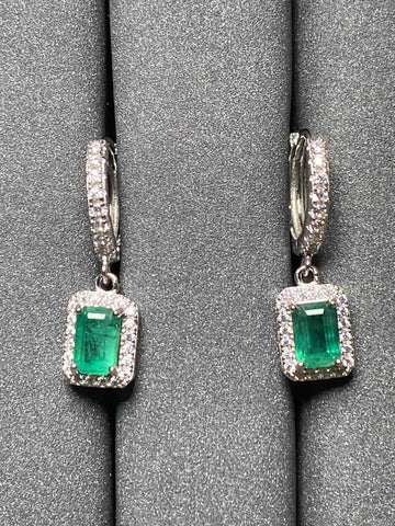 2494 Emerald Earrings