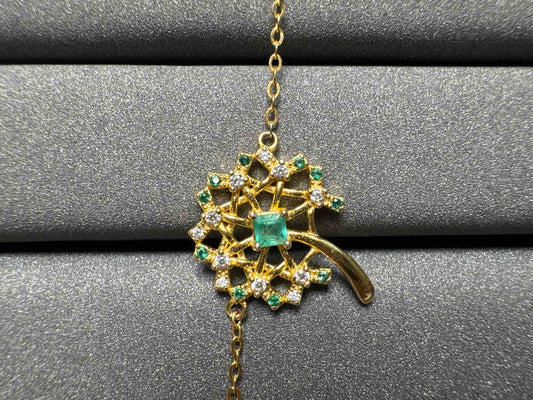 1464 Emerald Necklace