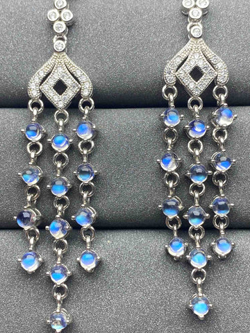 56 Moonstone Earrings